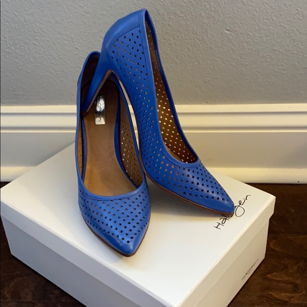Halogen blue heels